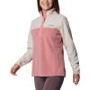 imageColumbia Womens Benton Springs Half Snap Pull Over IiDark StonePink Agave