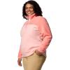 imageColumbia Womens Benton Springs Half Snap Pull Over IiPink SandAlpenglow