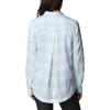 imageColumbia Womens Camp Henry Iii Ls ShirtSpring BlueBuffalo Check