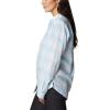 imageColumbia Womens Camp Henry Iii Ls ShirtSpring BlueBuffalo Check