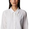 imageColumbia Womens Camp Henry Iii Ls ShirtWhite Chambray