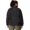 imageColumbia Womens Helvetia Ii Printed Cropped Half SnapBlack Retroscape