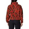 imageColumbia Womens Helvetia Ii Printed Cropped Half SnapSail Red Retroscape