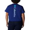 imageColumbia Womens North Cascades Cropped TeeDark SapphireCsc Branded Gradient