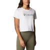 imageColumbia Womens North Cascades Cropped TeeWhiteCsc Retro Logo