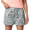 imageColumbia Womens Rugged Water Printed ShortCrushed Blue Bajabound