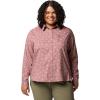 imageColumbia Womens Silver Ridge Utility Patterned Long Sleeve ShirtFig Deserted