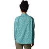 imageColumbia Womens Silver Ridge Utility Patterned Long Sleeve ShirtTeal Deserted