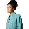 imageColumbia Womens Silver Ridge Utility Patterned Long Sleeve ShirtTeal Deserted