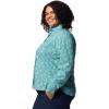 imageColumbia Womens Silver Ridge Utility Patterned Long Sleeve ShirtTeal Deserted