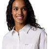 imageColumbia Womens Silver Ridge Utility Patterned Long Sleeve ShirtWhite Large Blur Check