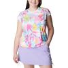 imageColumbia Womens Summerdry Short Sleeve Printed TeeWhiteFloriated