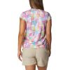 imageColumbia Womens Summerdry Short Sleeve Printed TeeWhiteFloriated