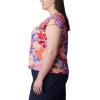 imageColumbia Womens Summerdry Short Sleeve Printed TeeWild GeraniumFloriated