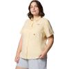 imageColumbia Womens Tamiami II Plus Size Short Sleeve ShirtLemon Wash