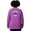 imageColumbia Womens Trek Graphic CrewRazzleCircular Linescape