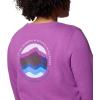 imageColumbia Womens Trek Graphic CrewRazzleCircular Linescape