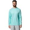 imageColumbia Mens PFG Terminal Tackle Fish Flag Long Sleeve Fishing ShirtGulf StreamSorbet