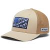 imageColumbia PFG Fish Flag Mesh Ball CapHighAncient FossilTrout Flag