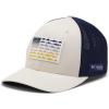 Stone  Collegiate Navy  Fade Fish Flag