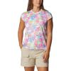 imageColumbia Womens Summerdry Short Sleeve Printed TeeWhiteFloriated