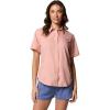 imageColumbia Womens Tamiami II Plus Size Short Sleeve ShirtFaux Pink