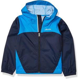 imageColumbia Boys Glennaker Rain JacketCollegiate NavyAzure Blue