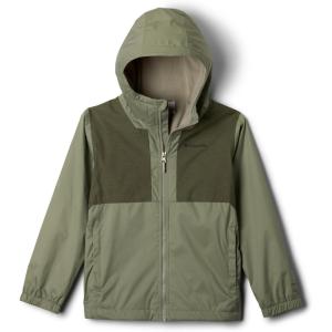 imageColumbia Boys Rainy Trails Ii Fleece Lined JacketSafariStone Green Slub