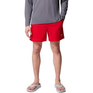 imageColumbia Mens PFG Rambler Lined ShortRed SparkCollegiate Navy