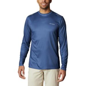 imageColumbia Mens PFG Terminal Tackle Fish Flag Long Sleeve Fishing ShirtCarbonSunlit