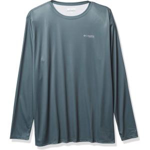 imageColumbia Mens PFG Terminal Tackle Fish Flag Long Sleeve Fishing ShirtPondKoi