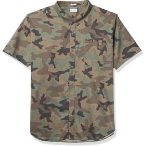 imageColumbia Mens Rapid Rivers Printed Short Sleeve ShirtCypress Camo
