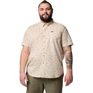 imageColumbia Mens Rapid Rivers Printed Short Sleeve ShirtDark Stone Deserted