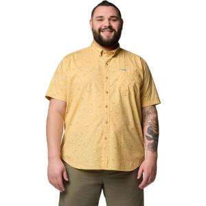 imageColumbia Mens Rapid Rivers Printed Short Sleeve ShirtSand Dune Deserted