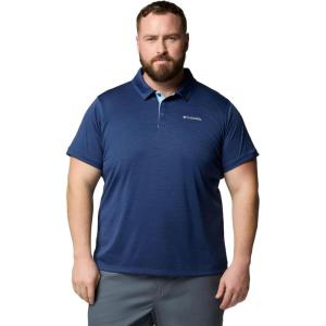 imageColumbia Mens Sage Peak Knit PoloDark Mountain Heather
