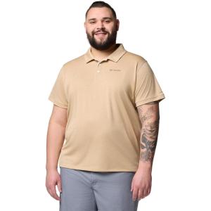imageColumbia Mens Sage Peak Knit PoloDark Stone Heather