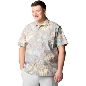imageColumbia Mens Trollers Best Short Sleeve ShirtLemon Wash Tarpon Trek