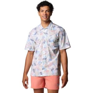 imageColumbia Mens Trollers Best Short Sleeve ShirtWhite Majestic Catch