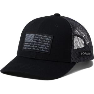 imageColumbia Unisex Kids PFG Fish Flag Snap BackBlackGraphite