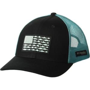 imageColumbia Unisex Kids PFG Fish Flag Snap BackBlackOcean Teal