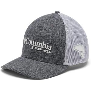 imageColumbia Unisex Pfg logo Mesh Ball CapGrill HeatherCool Grey