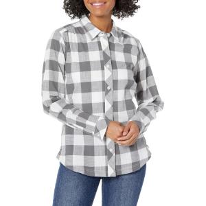 imageColumbia Womens Camp Henry Iii Ls ShirtCity GreyBuffalo Check