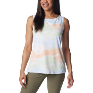 imageColumbia Womens Columbia Womens Chill River Tank Top Moisture Wicking Sun ProtectionWhite Undercurrent