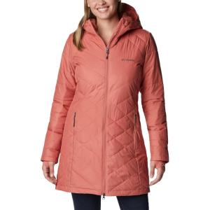 imageColumbia Womens Heavenly Long Hooded JacketDark Coral