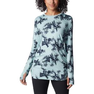 imageColumbia Womens Leslie Falls Long SleeveAqua Haze Pinecones