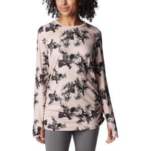 imageColumbia Womens Leslie Falls Long SleeveDusty Pink Pinecones