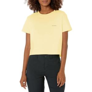imageColumbia Womens North Cascades Cropped TeeCornstalkCsc Branded Gradient