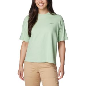 imageColumbia Womens North Cascades Graphic Short Sleeve TeeSage LeafSimple Gorge