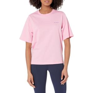 imageColumbia Womens North Cascades Graphic Short Sleeve TeeWild RoseEveryones Np Graphic