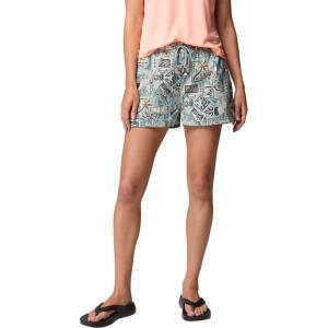 imageColumbia Womens Rugged Water Printed ShortCrushed Blue Bajabound